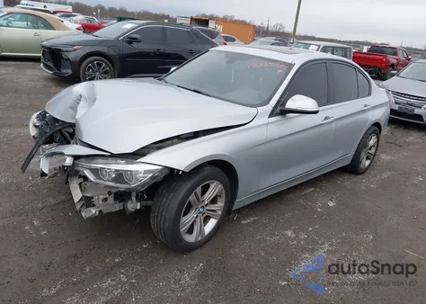 2016 BMW 328I from USA, damaged, VIN WBA8E9G59GNT43460